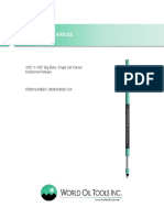 Technical Manual: 4.62" X 4.62" Big Bore, Single Set Packer Rotational Release