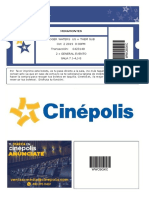 Boleto Cinepolis