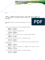 Impact of improper drainage