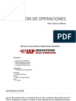 Gestion de operaciones