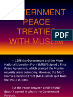 Government Peace Treaties With Muslim
