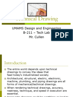 Technical Drawing: UMAMS Design and Engineering B-211 - Tech Lab Mr. Cullen