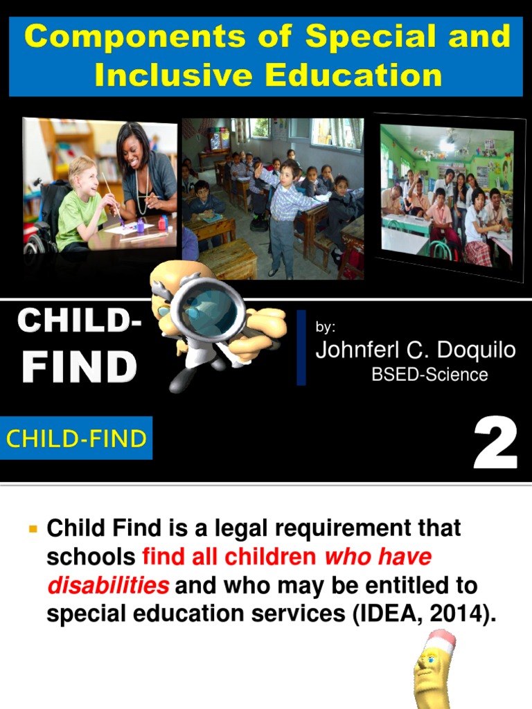 Child Find Process in Special Education | PDF | Inclusion (Education ...