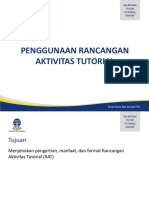 Penggunaan Rancangan Aktifitas Tutorial (RAT) - E1 PDF