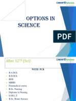 Career Options in Science After 12th (PCB/PCM) - Top Courses, Exams, and More