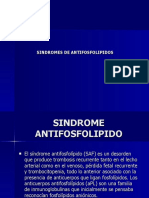 SINDROMES DE ANTIFOSFOLIPIDOS