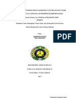 Analisis Hukum Tindak Pidana Korupsi Yang Dilakukan Oleh Kepala Desa