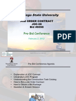 San Diego State University: Pre-Bid Conference