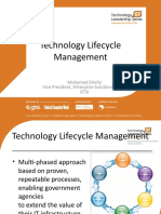 Technology Lifecycle Management: Mohamed Elrefai Vice President, Enterprise Solutions Group Gtsi