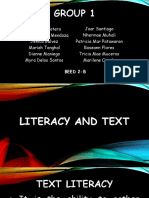 Literacy 20 Group 201