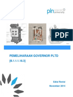Pemeliharaan Governor PLTD Part 1
