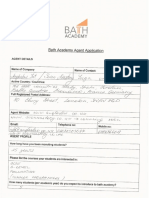 BATH ACADEMY - Application Form