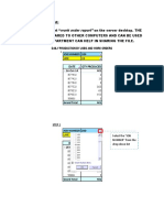 Daily Production by Jobs and Work Orders: Step 1