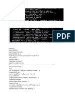 Database Connectivity