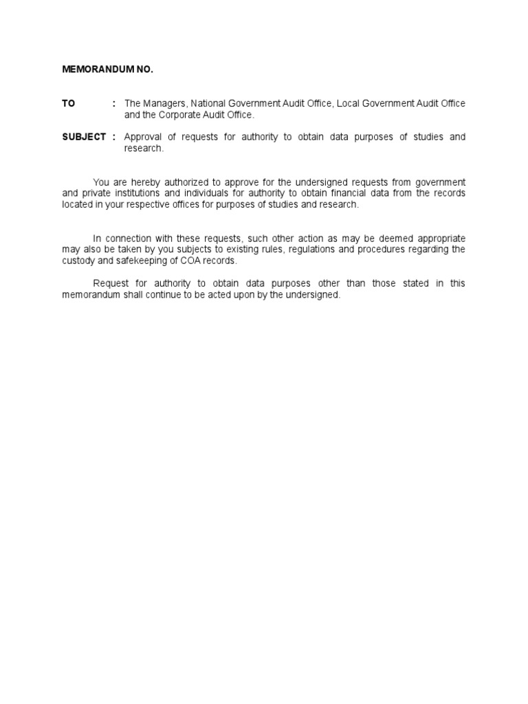 Approval for Data Access Requests | PDF