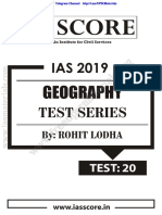 Geography: Test Series