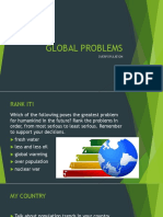 Global Problems: Overpopulation