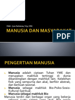 Manusia Dan Masyarakat