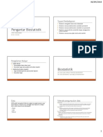 1 - Pengantar Biostatistik PDF