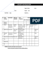 Job Safety Analysis Jsa Form 1