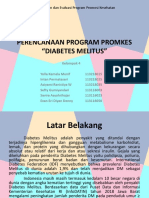 Perencanaan Program Promkes "Diabetes Melitus"