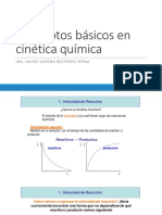 Conceptos Básicos en Cinética Química: Ing. Daissy Lorena Restrepo Serna