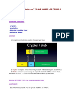 Práctica 4, Ocultar Troyano, Método OFFSETS