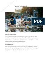 Contoh Teks Eksplanasi Tentang Banjir: Pernyataan Umum (Pembuka)