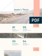 Master's Thesis by Slidesgo