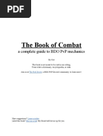 The Book of Combat - A Complete Guide To BDO PVP Mechanics