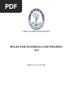 Rules For Materials and Welding, 2015 PDF