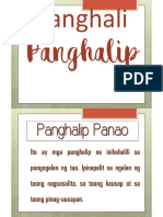 Panghalip Na Panao