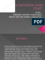 Anemia Defisiensi Asam Folat