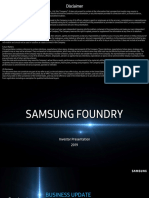 Samsung Investor Presentation Foundry 2019 v1