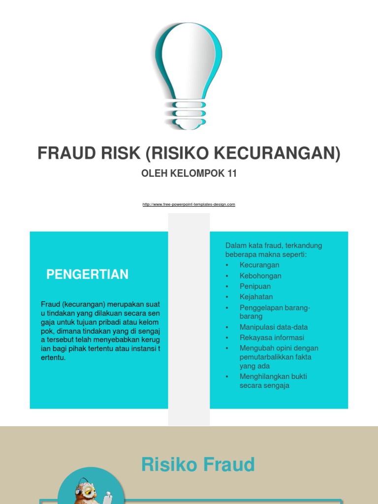 Risiko Fraud KLMPK 11 | PDF