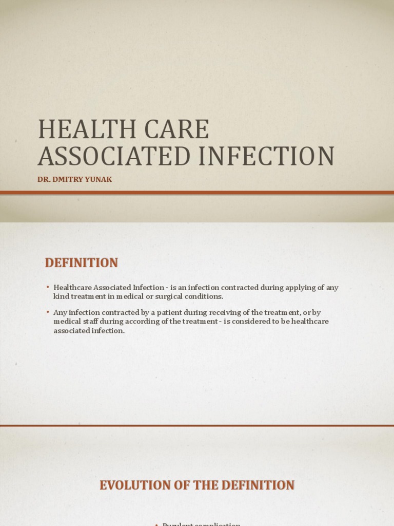 Understanding Healthcare Associated Infections | PDF | Hospital ...