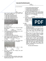Soal Ujian Semester Fisika Kelas X Ipa U Semester Ganjil Tunas Pelita 2017