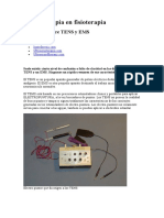 Electroterapia en Fisioterapia