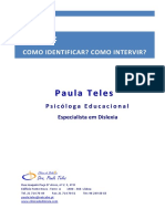 0 - DISLEXIA - Como Identificar - Como Intervir - Actualizado.pdf