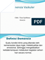 Demensia Vaskuler PPT Tisya