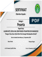 Format Sertifikat 1