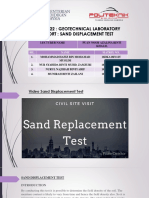 Sand Displacement Test