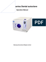 DCARE Series Dental Autoclave: Operation Manual