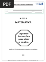 Simulado de matemática 