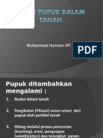 Materi-10 Nasib Pupuk Dalam Tanah - Nuriman