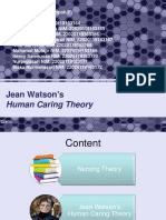 Bahan Ajar - Jean Watsons Human Caring T1