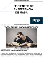 2.4 - Coeficientes de Transferencia de Masa