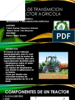 Transmisión tractor agrícola