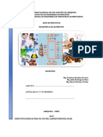 Determinación de glúcidos en alimentos