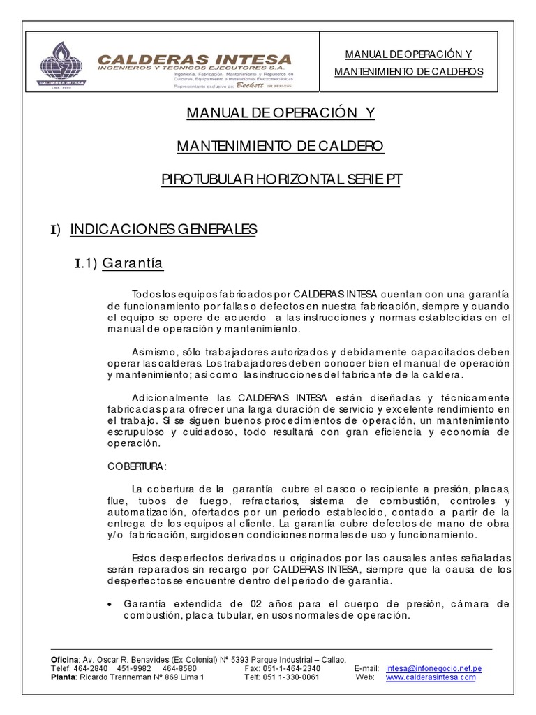 Calentadores de agua  Calderas INTESA Calderas Intesa